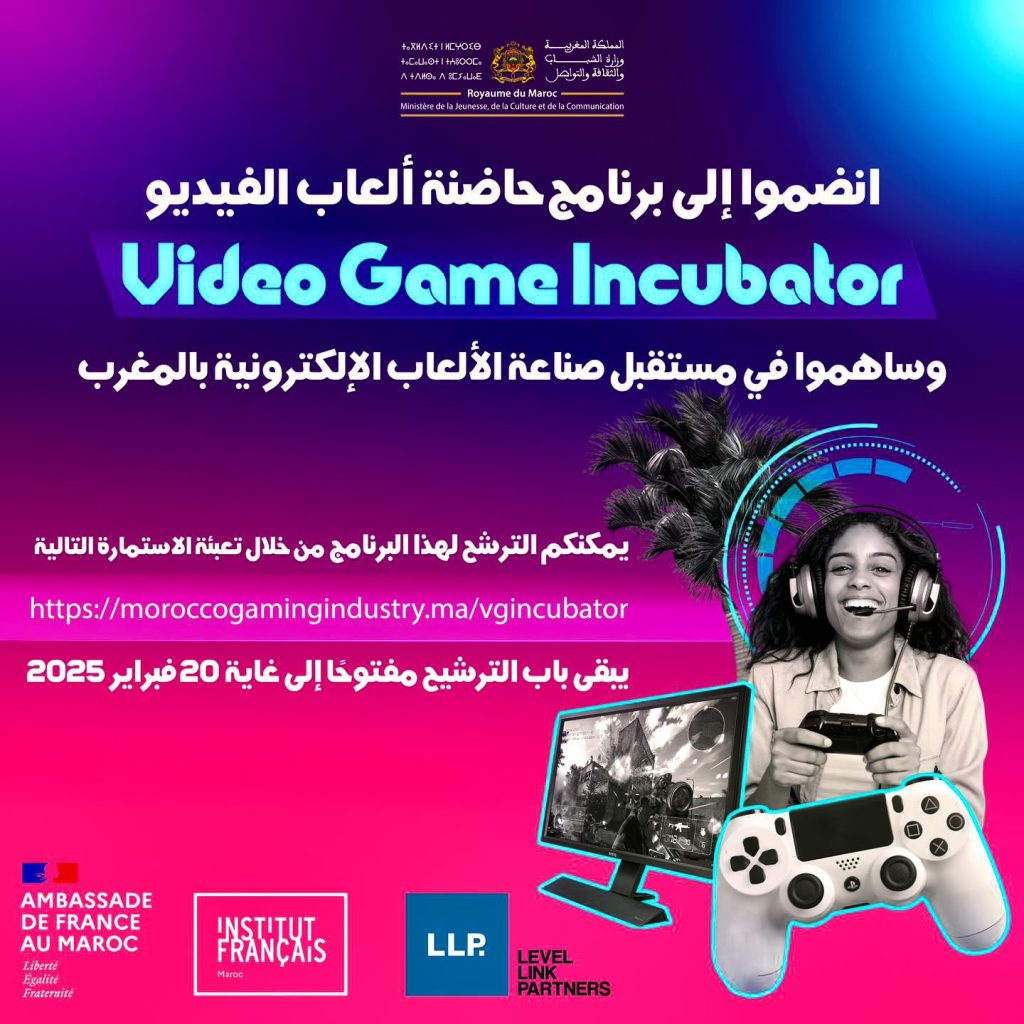 Video Game Incubator PixelArab