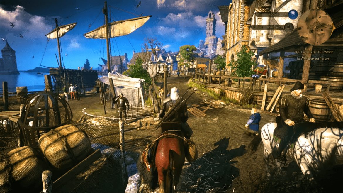 The Witcher 3 PixelArab