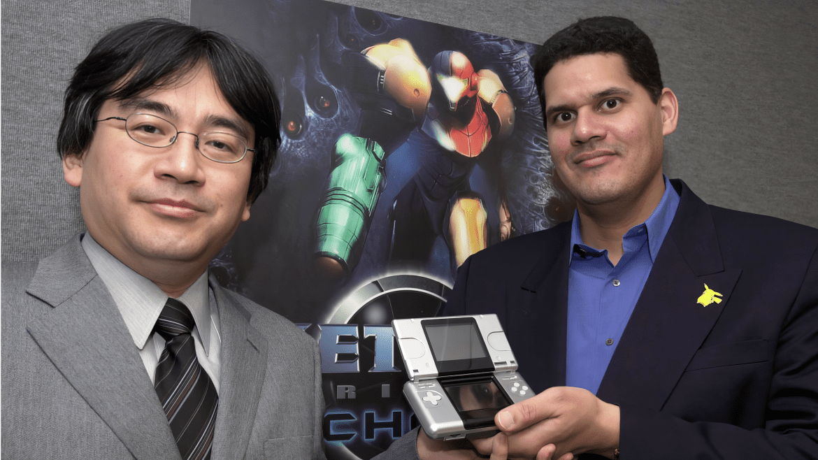 Reggie Fils Aime Satoru Iwata Pixelarab