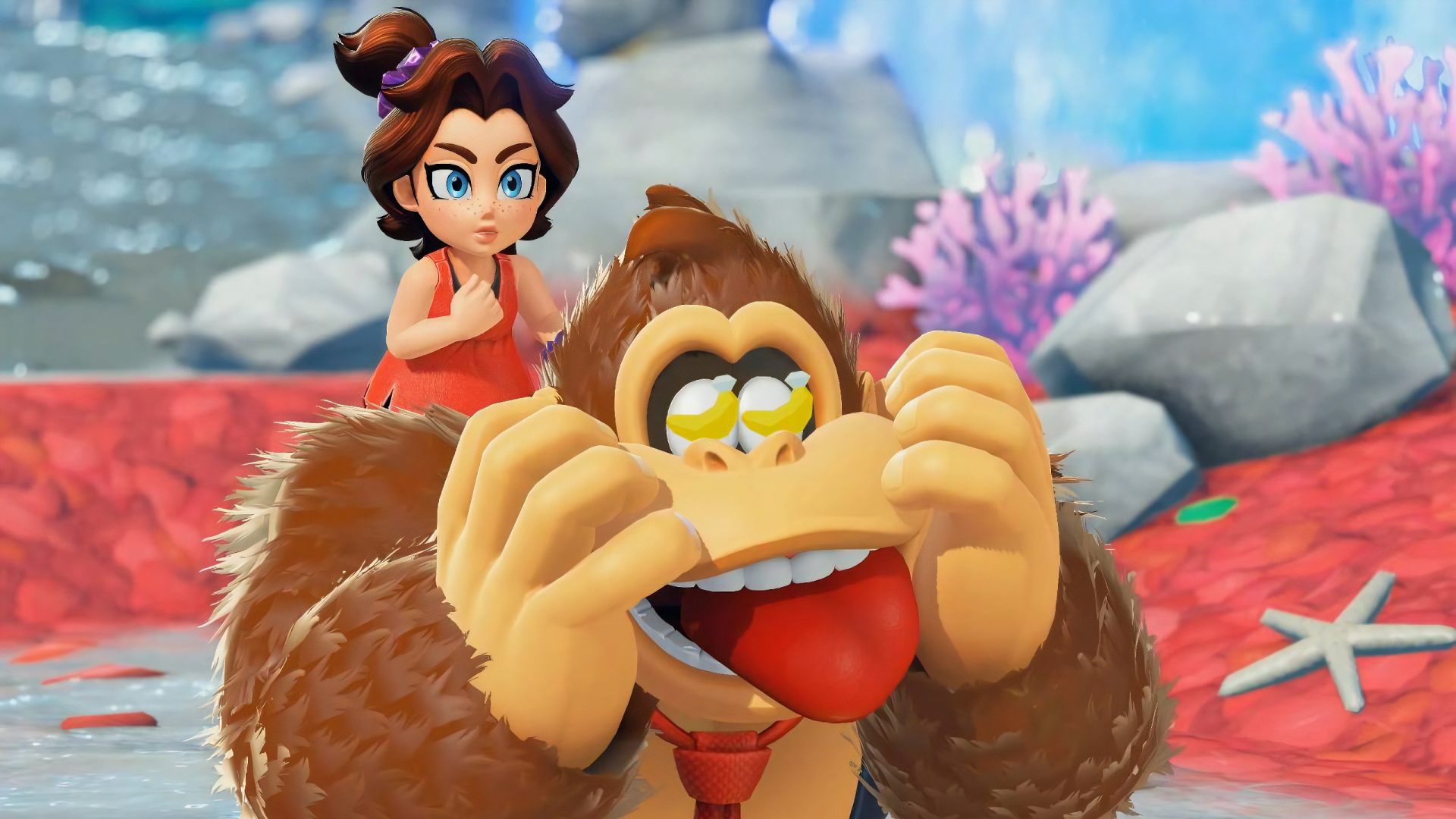 Donkey Kong Bananza Young Pauline Pixelarab