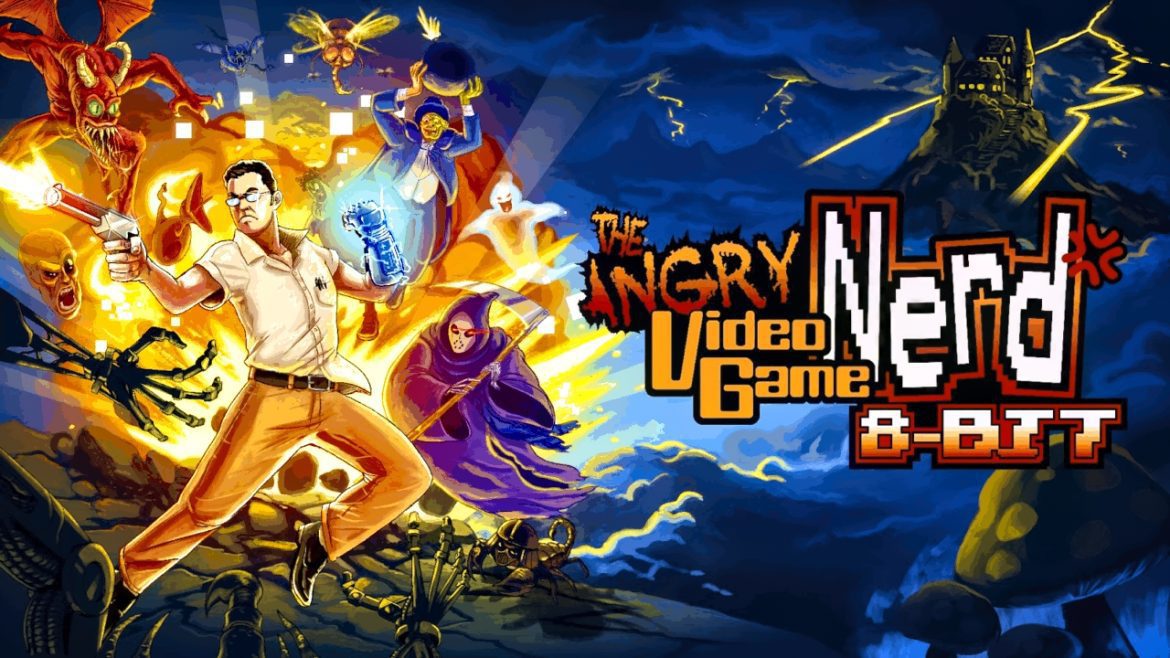 Angry Video Game Nerd 8 Bit Pixelarab