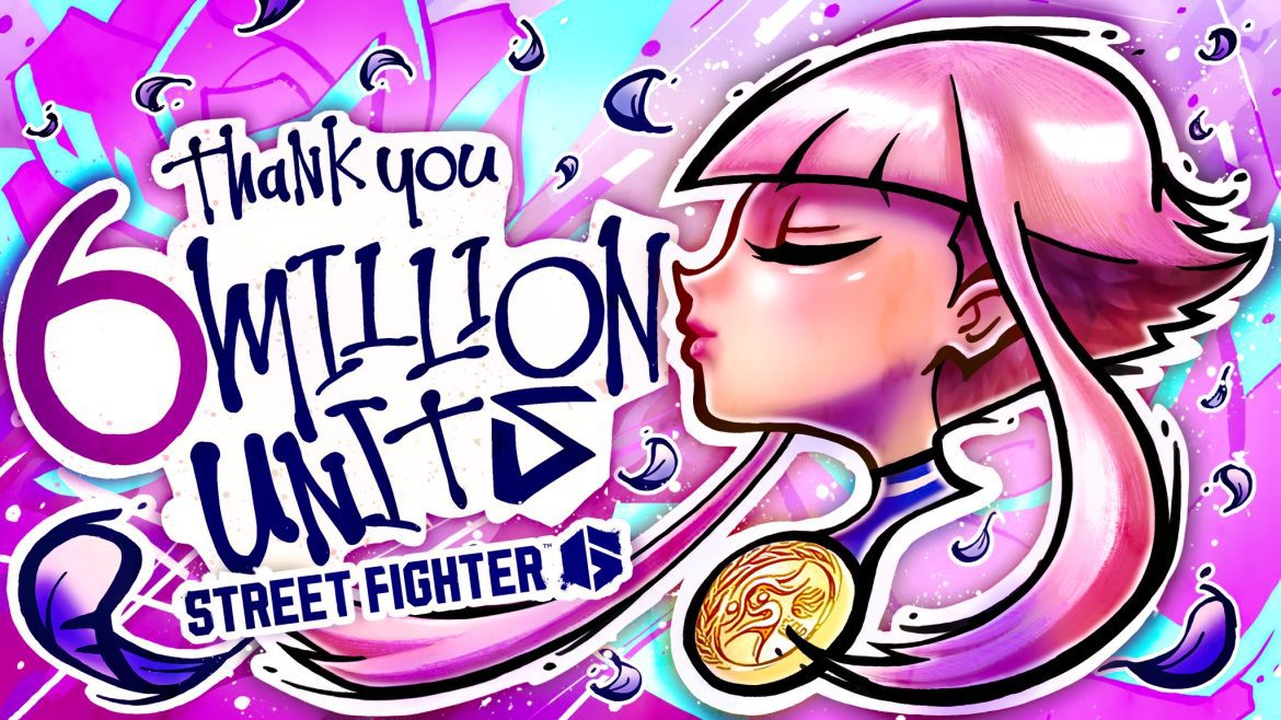 Street Fighter 6 6 Million Units Pixelarab