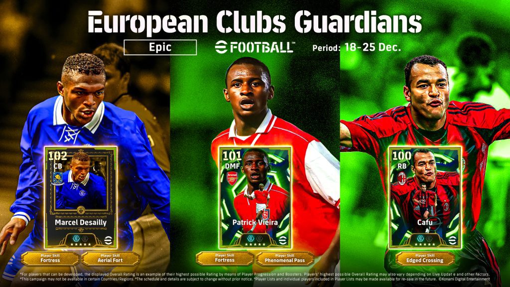 Efootball Epic Europeanclubsguardians En Pixelarab