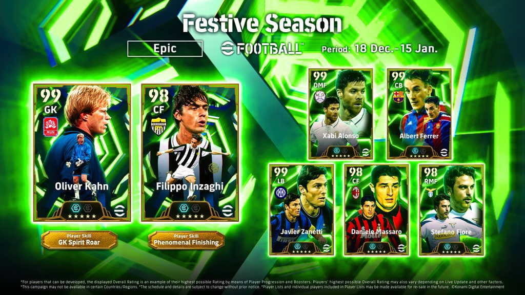Efootball Epic Festiveseason En Pixelarab