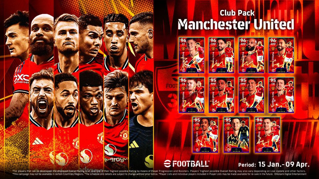 Efootball Manchester United 25 26 Jan En Pixelarab
