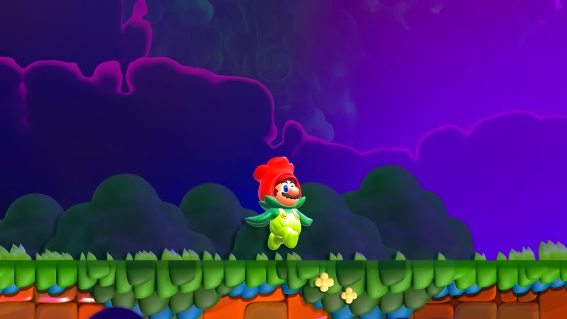 Super Mario Wonder Flower Pixelarab