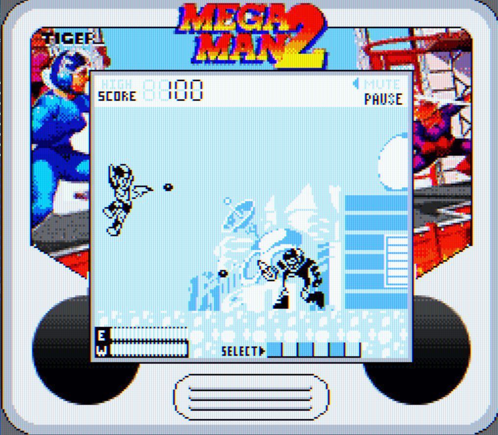 Megaman 2 Lcd Game Gameboy Pixelarab