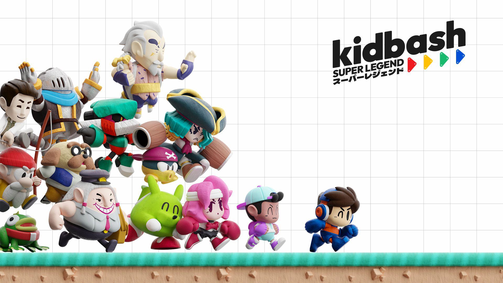 Kidbash Super Legend Pixelarab
