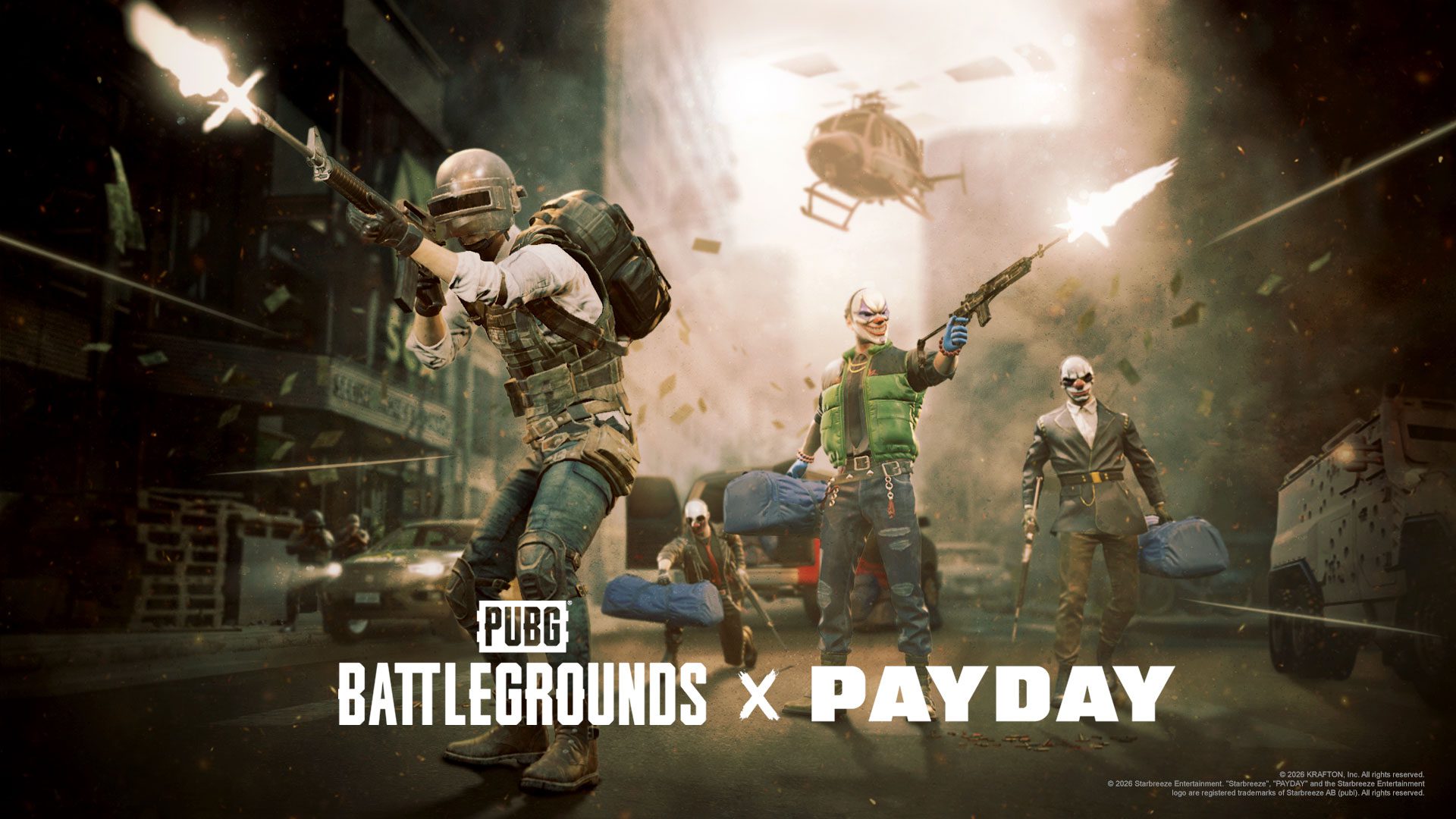 Pubg Payday Keyart Pixelarab