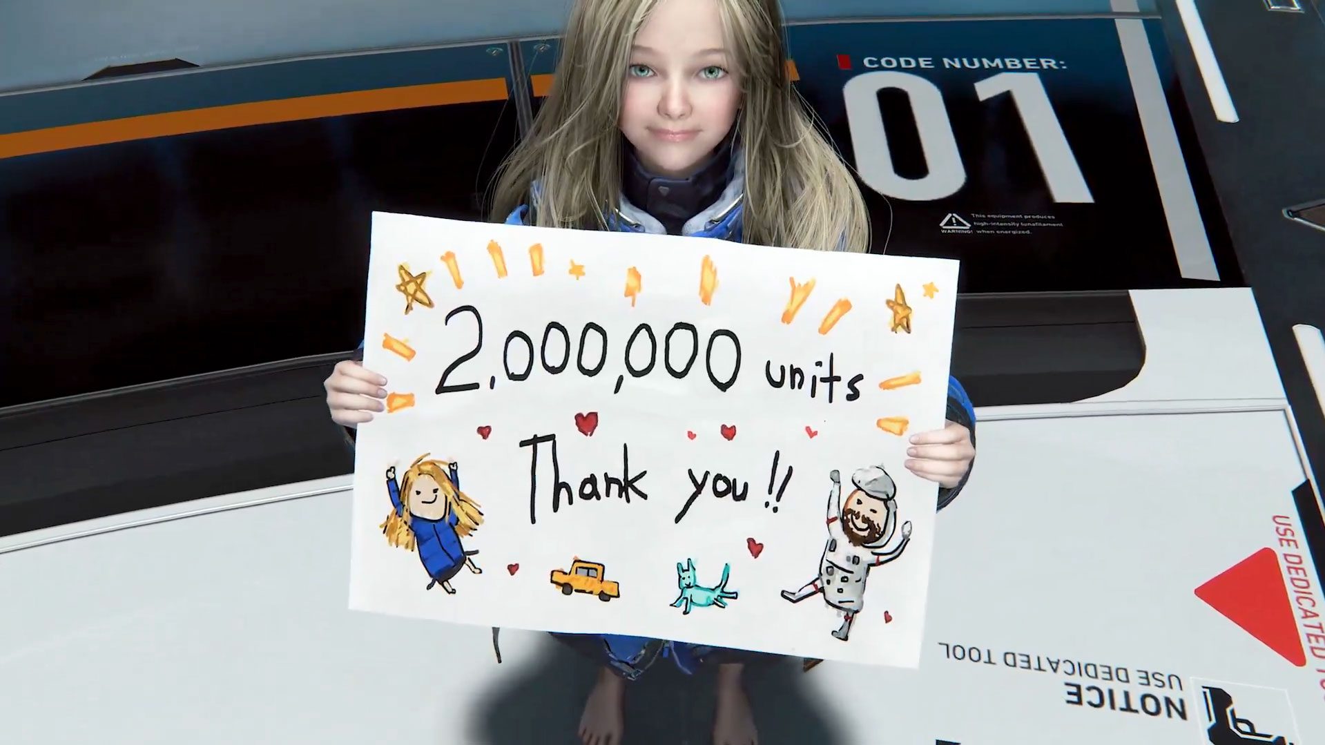 Pragmata 2000000 Units Thank You Pixelarab