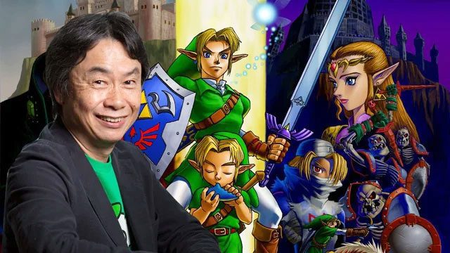 Shigeru Miyamoto The Legend Of Zelda Pixelarab