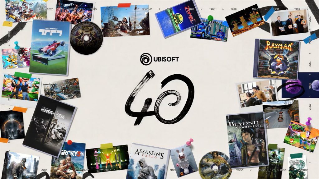Ubisoft 40th Anniversary Celebrations Pixelarab