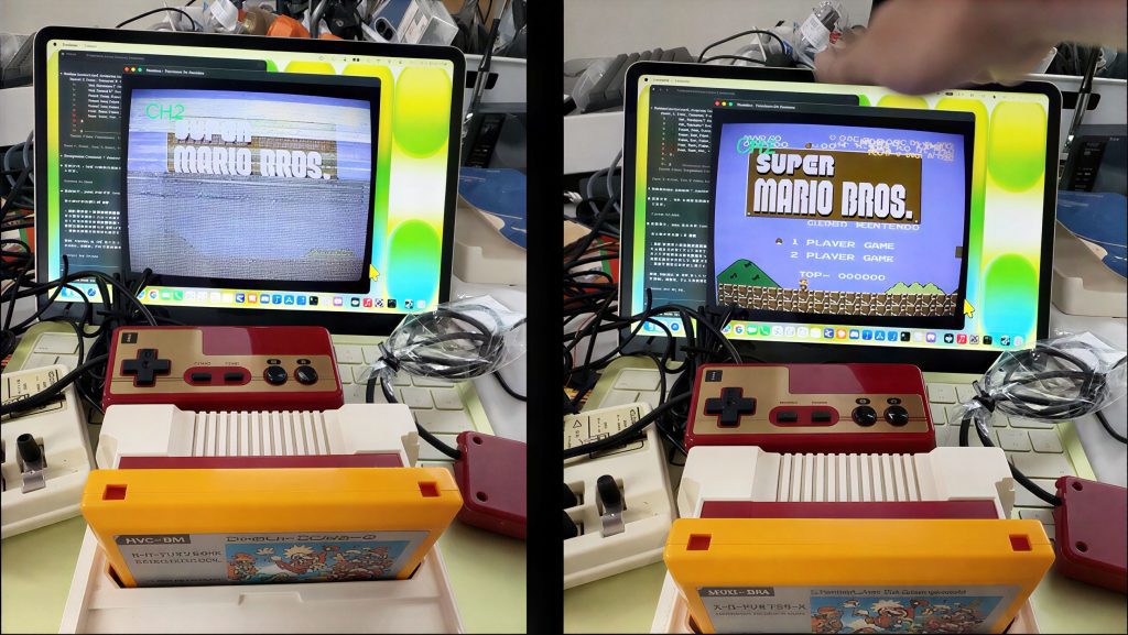 مهندس سابق في Sega يطور محاكي CRT واقعي على macOS يعيد محاكاة تلفزيونات Famicom القديمة، مع مؤثرات تناظرية دقيقة وحتى إمكانية إصلاح الصورة عبر الطرق على الشاشة.
