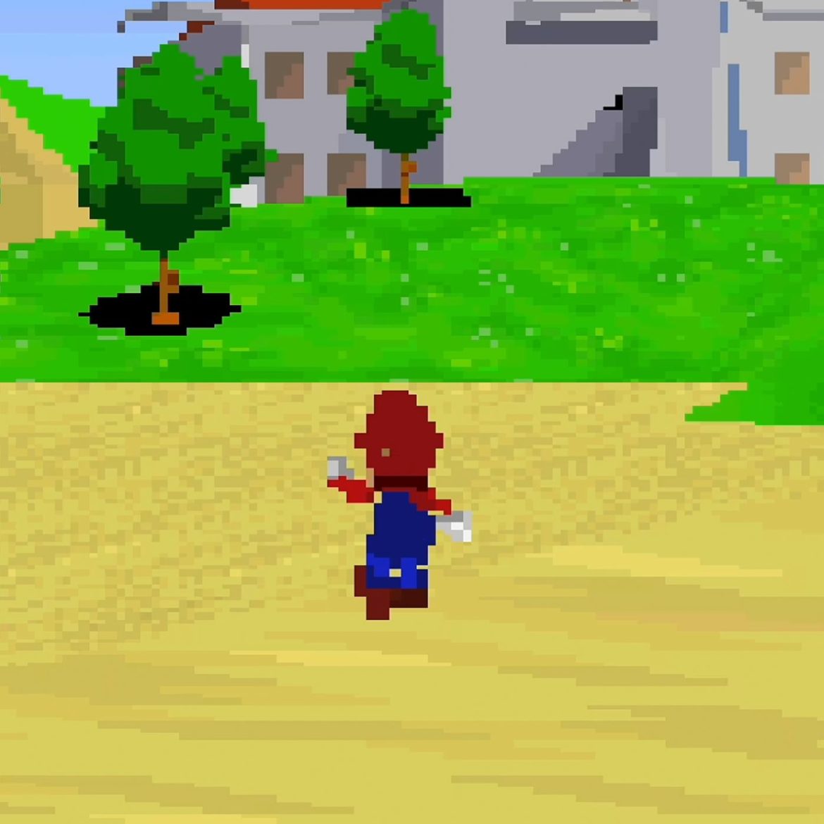 Super Mario 64 SNES PixelArab2 Super Mario 64 SNES PixelArab2