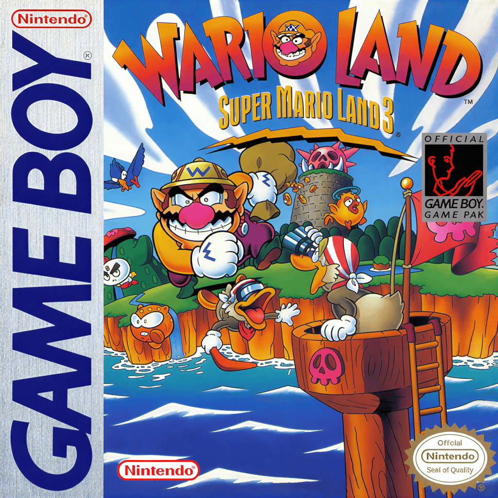 تعرف على لعبة Wario Land: Super Mario Land 3، أول مغامرة بطولة واريو، مع تفاصيل سنة الإصدار، المطور، الناشر، الأجهزة المدعومة، وأبرز مميزات اللعبة الكلاسيكية.