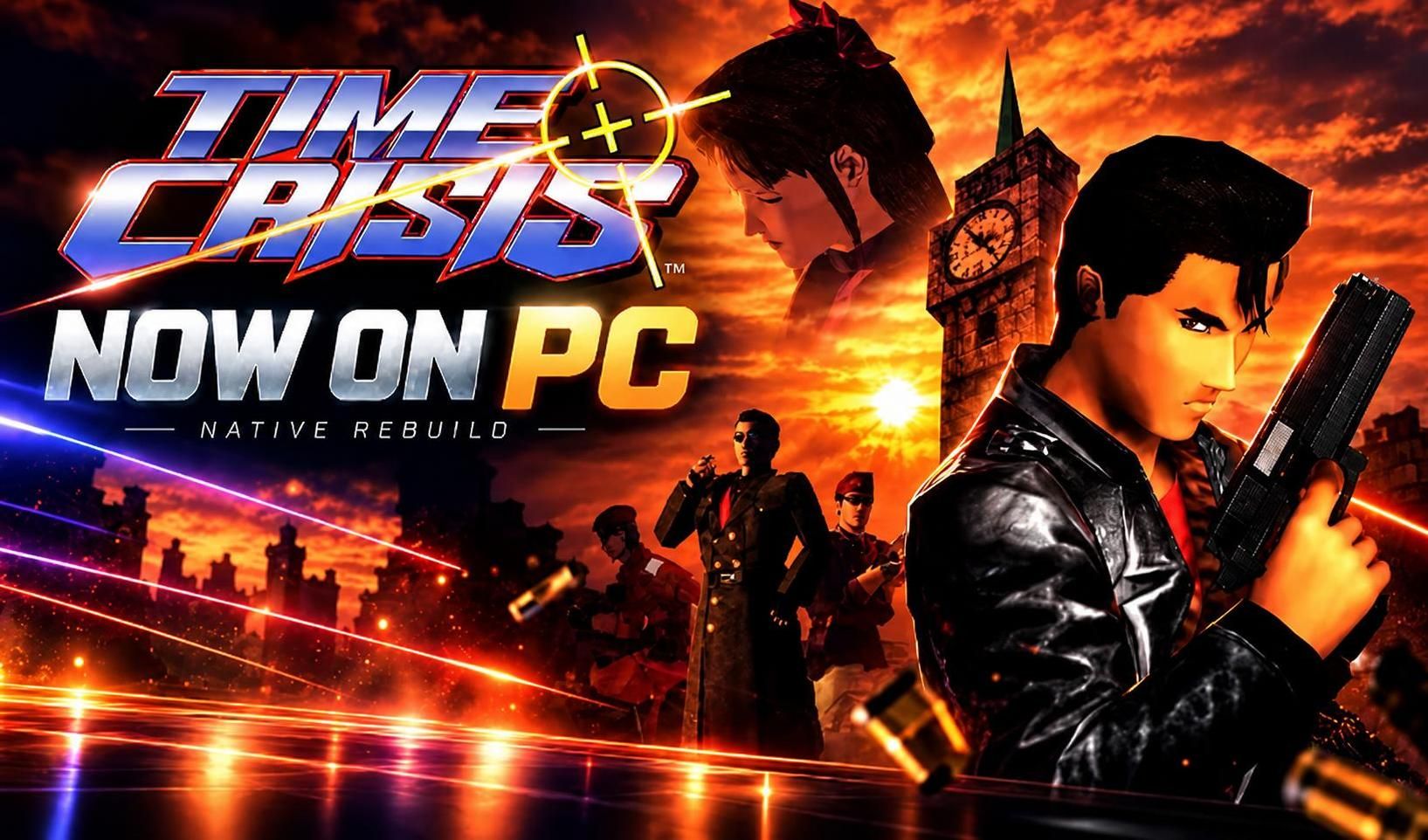 Time Crisis تحصل على نسخة PC غير رسمية بدعم 4K والشاشات العريضة